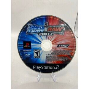WWE SmackDown vs. Raw 2007 (Sony PlayStation 2 PS2 2006) DISC ONLY